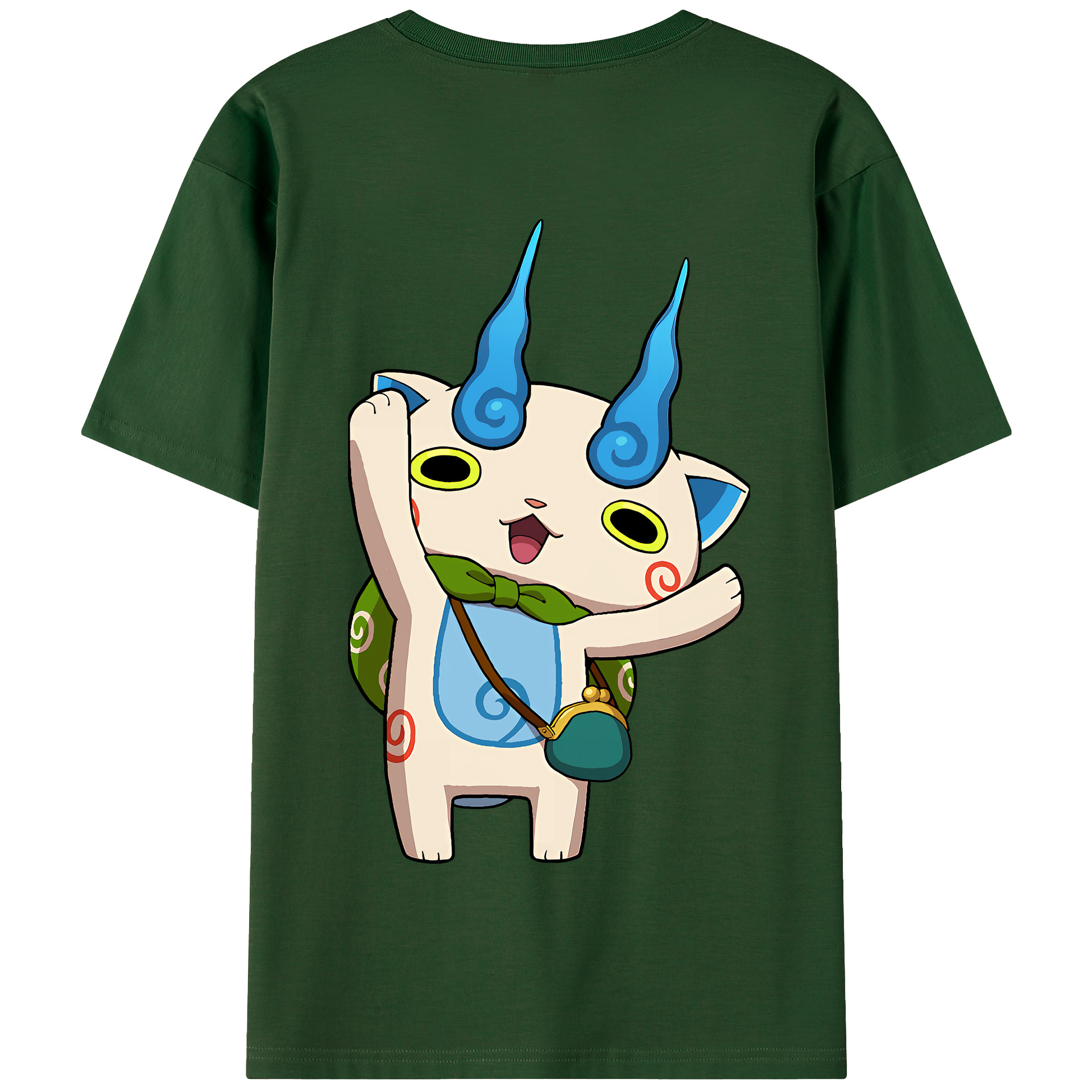 （画像用） 妖怪ウォッチ Yo-kai Watch 綿100％半袖Tシャツ（背面プリント）